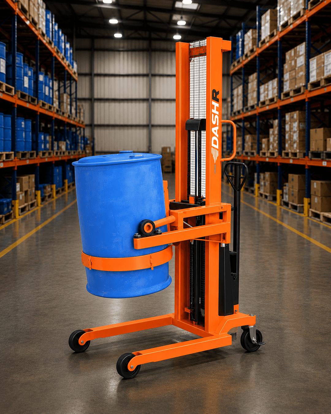 Manual Drum Stacker