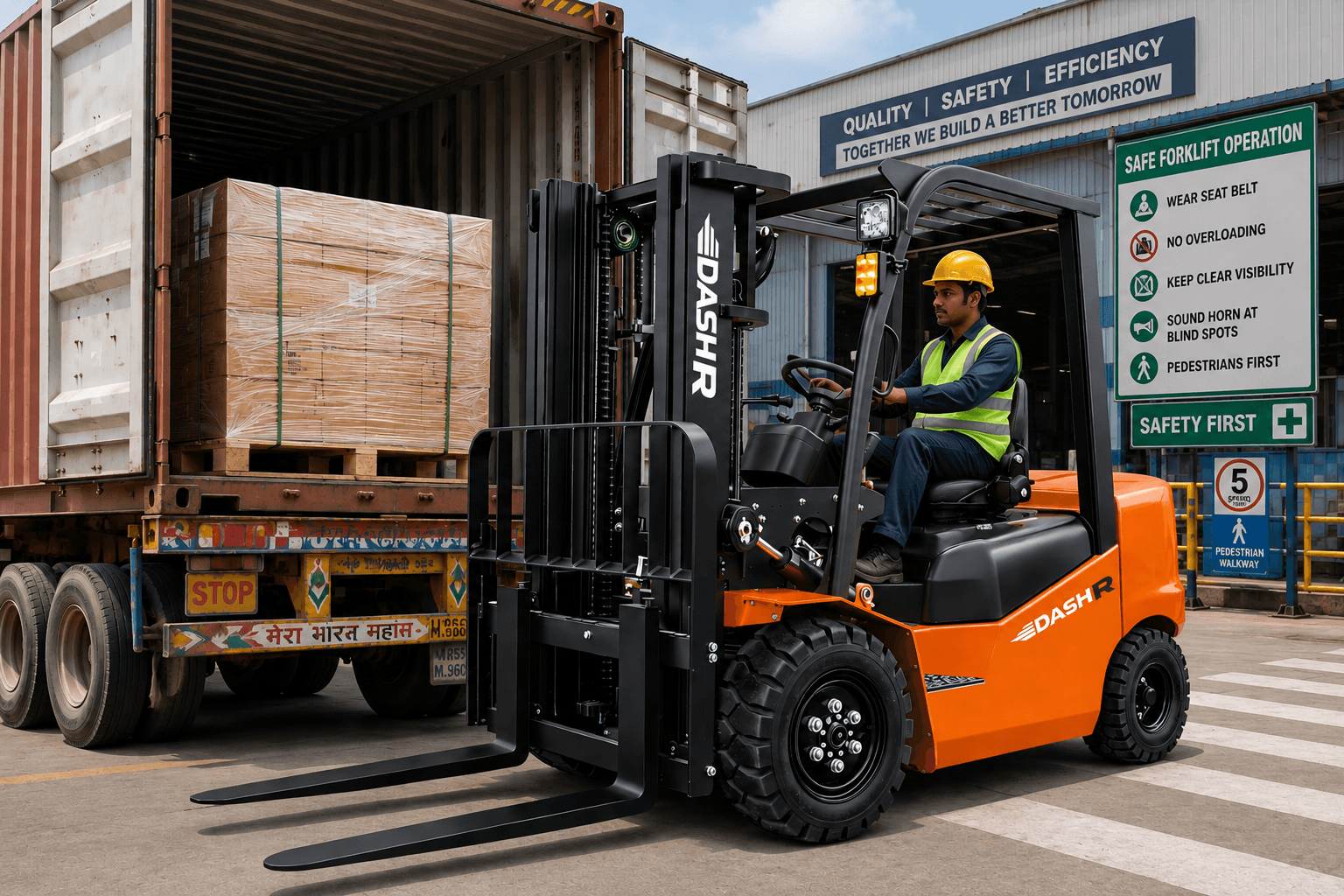 Precautionary Measures for Safe Forklift Operation