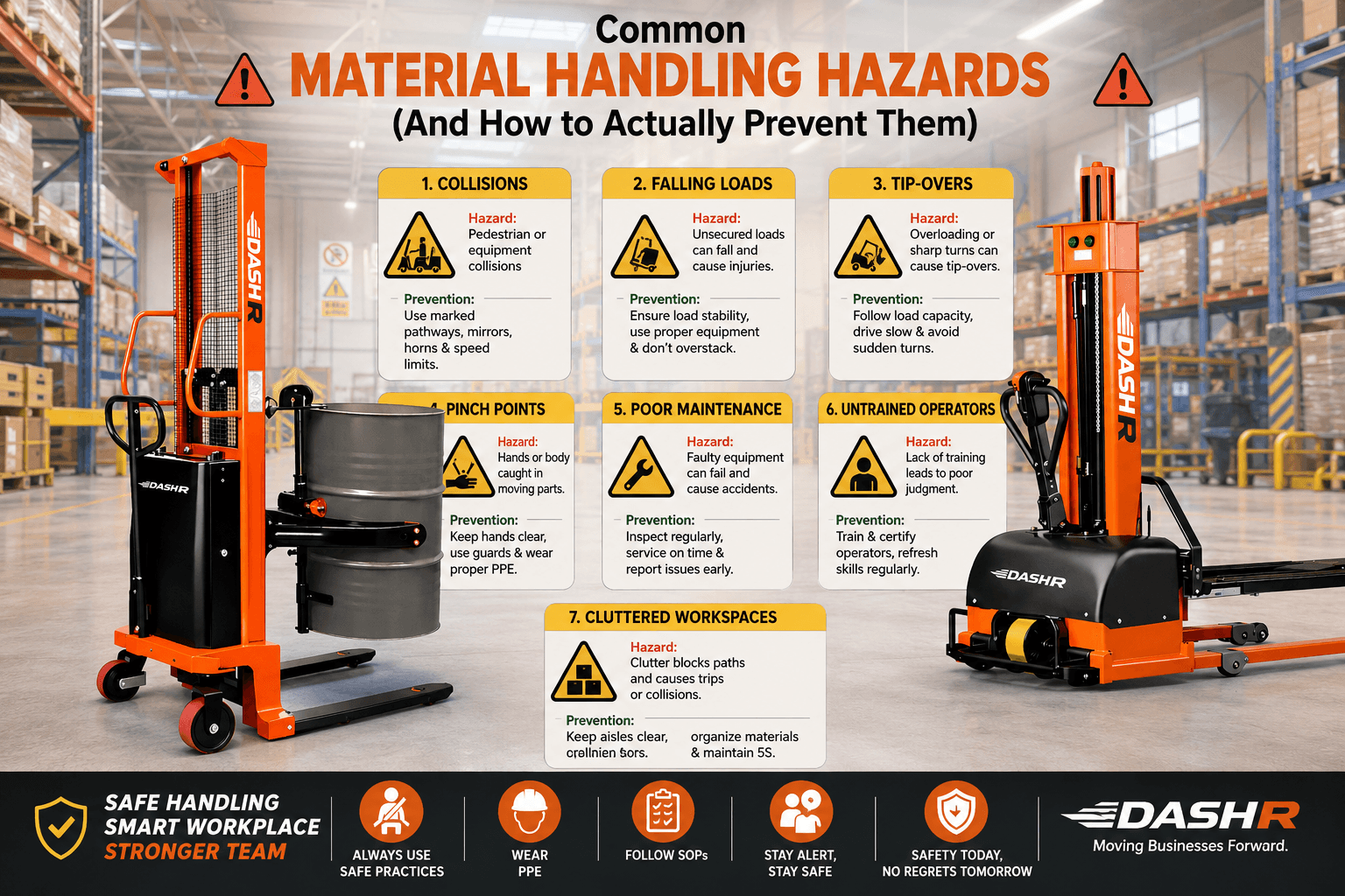 Common Material Handling Hazards (And How to Actually Prevent Them)