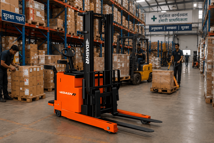 Counterweight Stacker