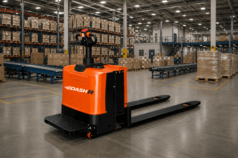 Fully Electric Hand Pallet Truck - Rideon