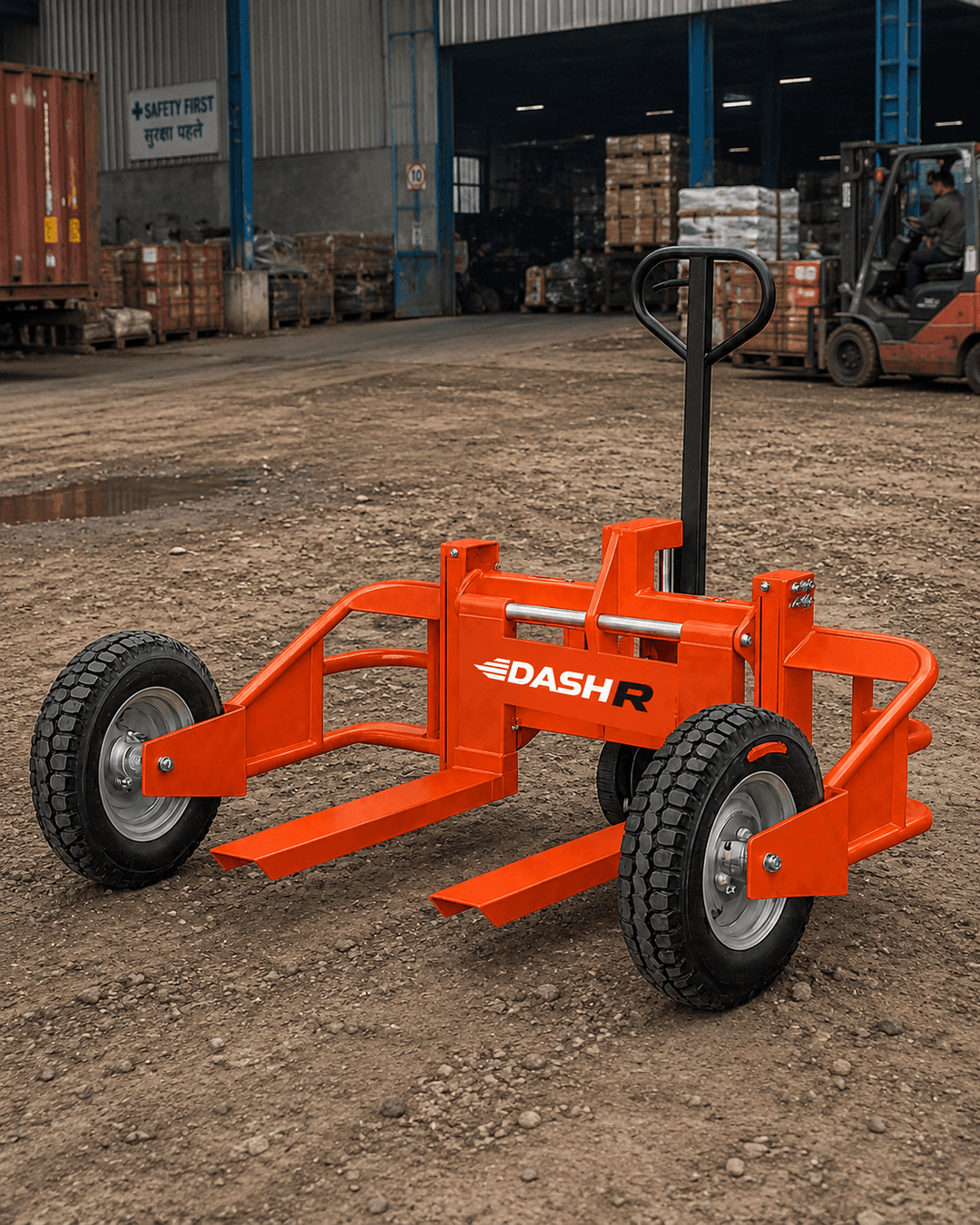 Manual Rough Terrain Pallet Truck