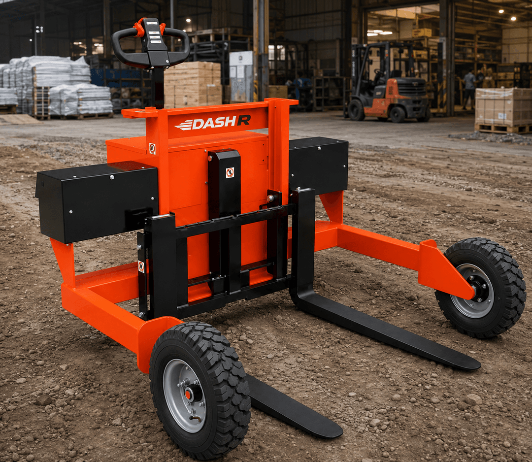 Semi-Electric Rough Terrain Pallet Truck