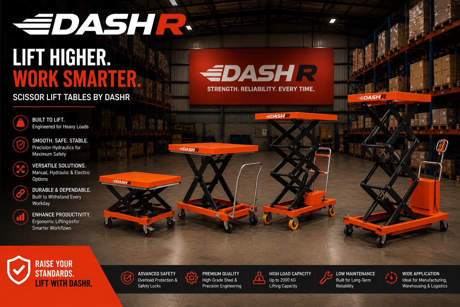 Scissor Lift Tables